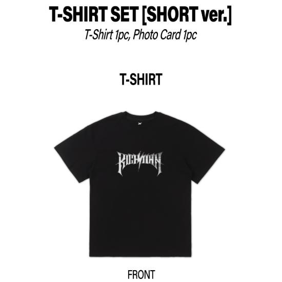 Pre-order aespa WEEK Rich Man T-shirt Set Short ver.