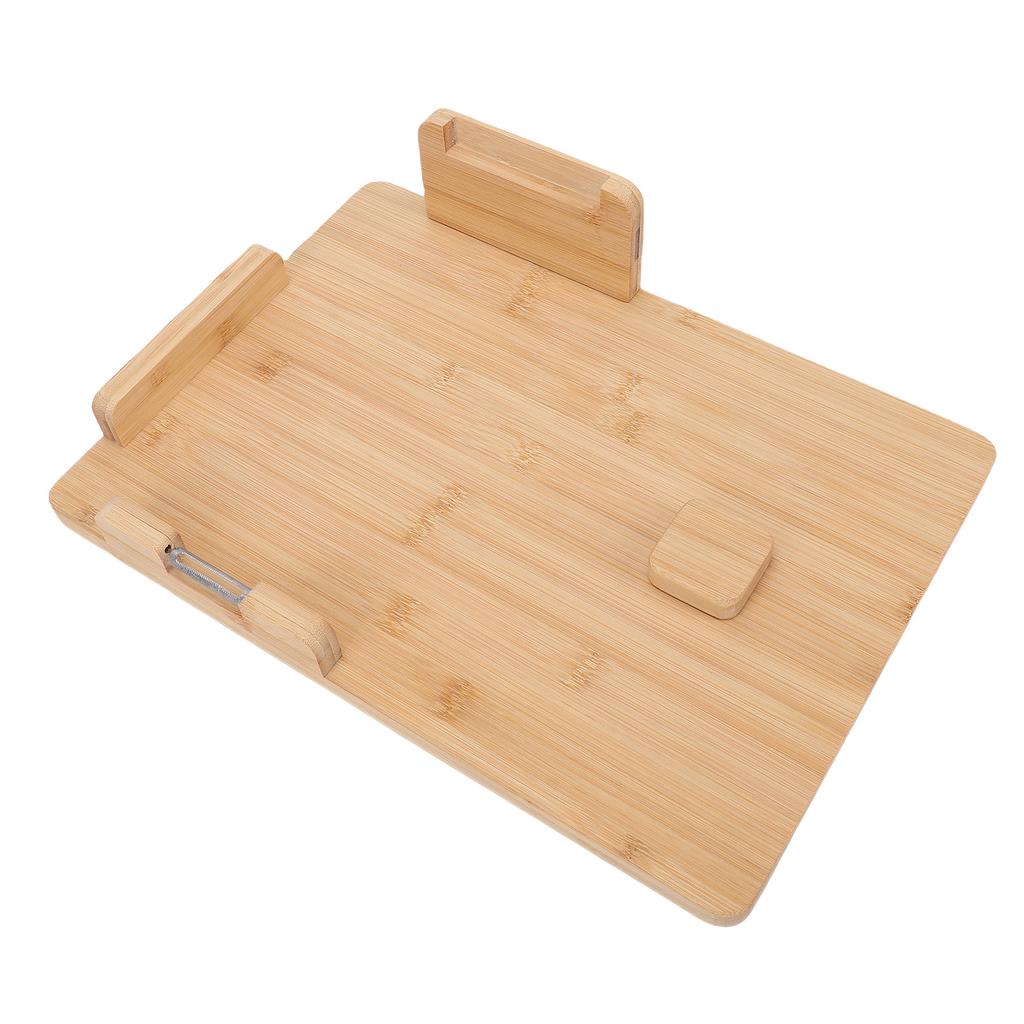 Tagliere Monomano in Legno di Bambù Strumento da Cucina Multifunzionale con Fermapane per Uso Domestico