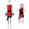 Fioletowy kostium cosplay Haruno Sakura, pełny kostium cosplay na imprezę anime Naruto Shippuden, dla pań na Halloween