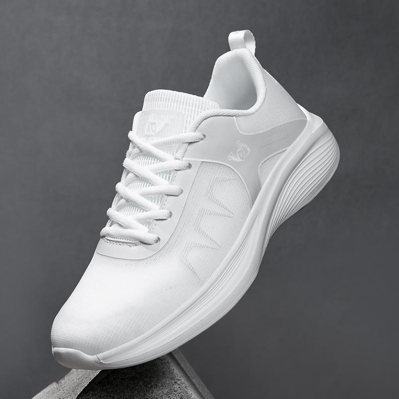 Herren-Laufschuhe, atmungsaktiv, Sport-Sneaker zum Schnüren, bequem, lässig, Wanderschuhe, Sportschuhe für das Training