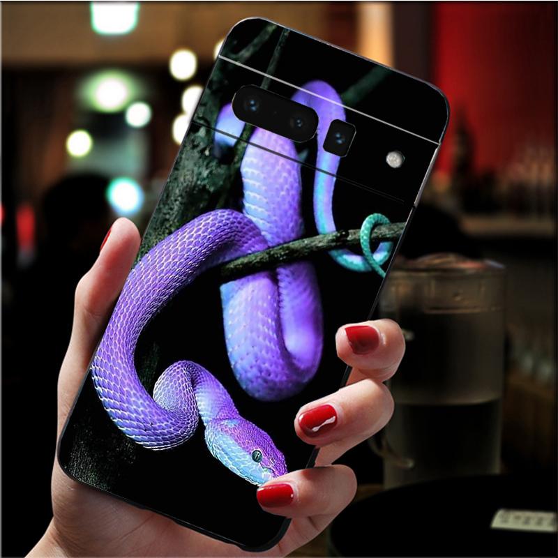 

Phone Case for Google Pixel 10 9 Pro XL 9A 8 7 6 Pro Pixel 8A 7A 6A Pixel 8 7 6 5 Snake Case Google Pixel 9a