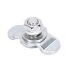 8PCS L Track Threaded Stud Fittings M8x20 6000lb Load Capacity Double Lug Threaded Stud Nuts Silver