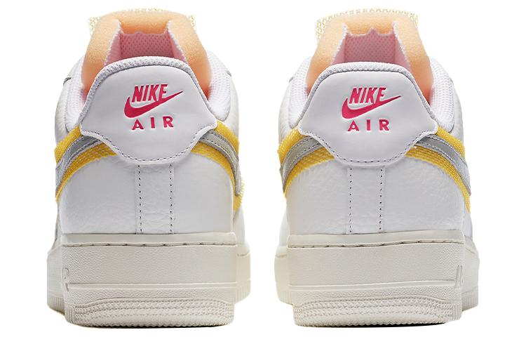 Nike Air Force 1 Low '07 Lx White Metallic Silver Gold Women's CZ8104-100