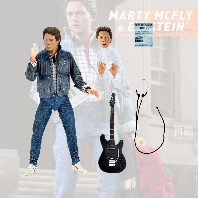 Neca 2 7 Înapoi în Viitor Marty Mcfly Figurină PVC Înălțime 18cm