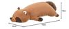 Livheart Premium Sleepy Animals Ponkichi der Waschbär Körperkissen, Groß (Ca.. 73cm lang), Flauschiges und Quetschbares Plüschtier, Geschenk 78210-31