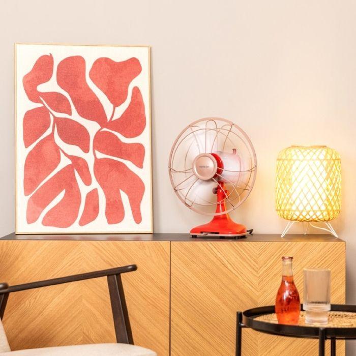 Cecotec Ventilateurs de table EnergySilence 1090 RetroDesk Design