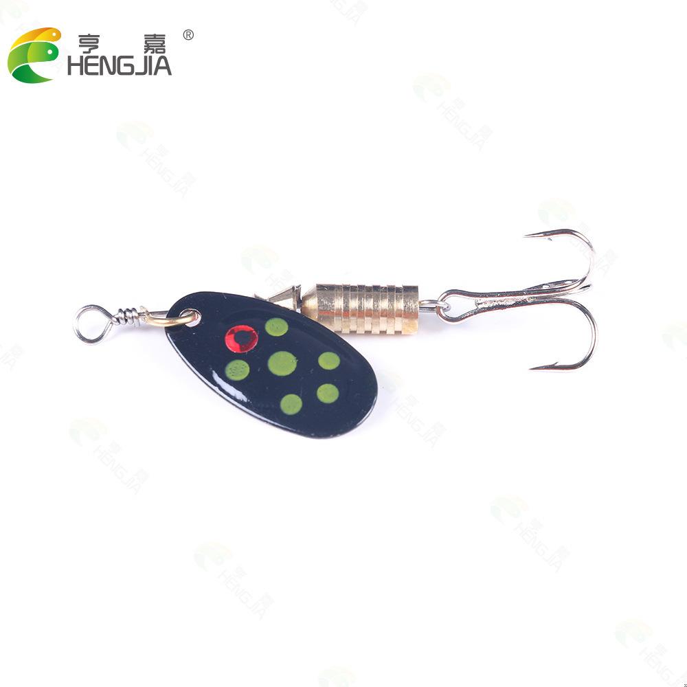 

Lure bait new color rotating spinner4.5cm5.2g-6#Hook Box Bionic Fake Bait Bass and Mandarin Fish Special Bait 4.5cm5.2g