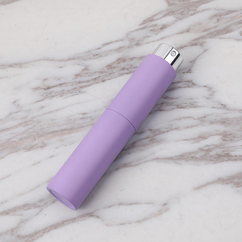 

10 мл Атомайзер для духов с поворотным механизмом и выдвижным распылителем, конфетного цвета – Высококлассный портативный стеклянный флакон-спрей