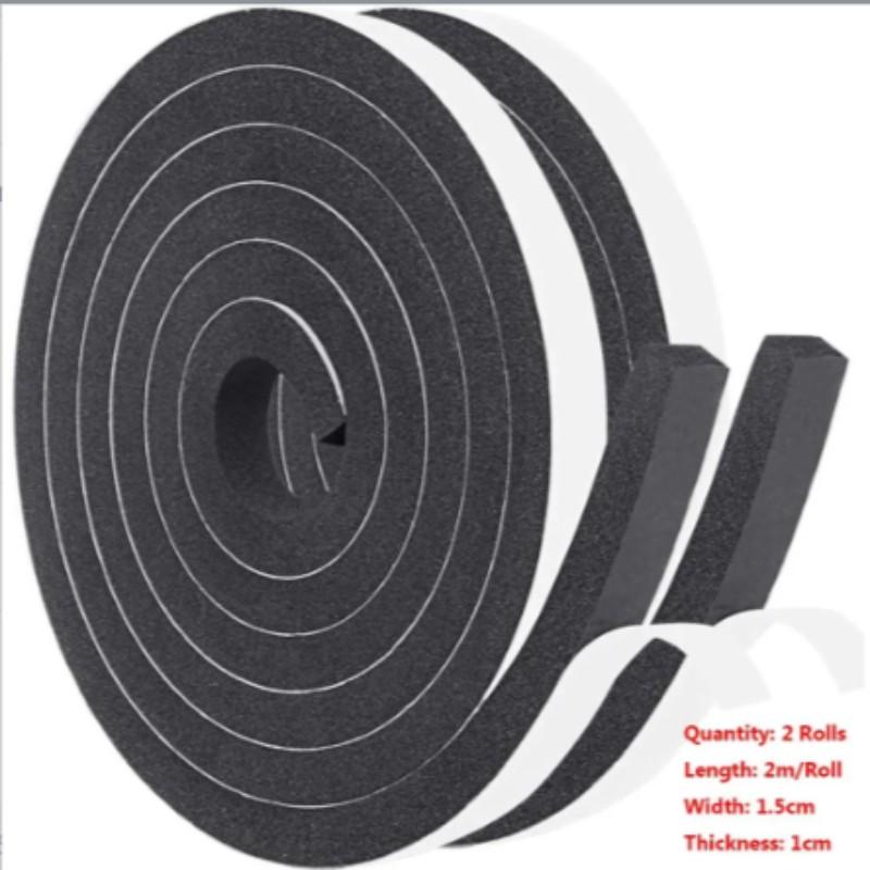 4m Foam Window Sealing Strips Windproof SoundProof Door Weather Stripping Dustproof Selfadhesive Tape Door Seam Sealing Strip