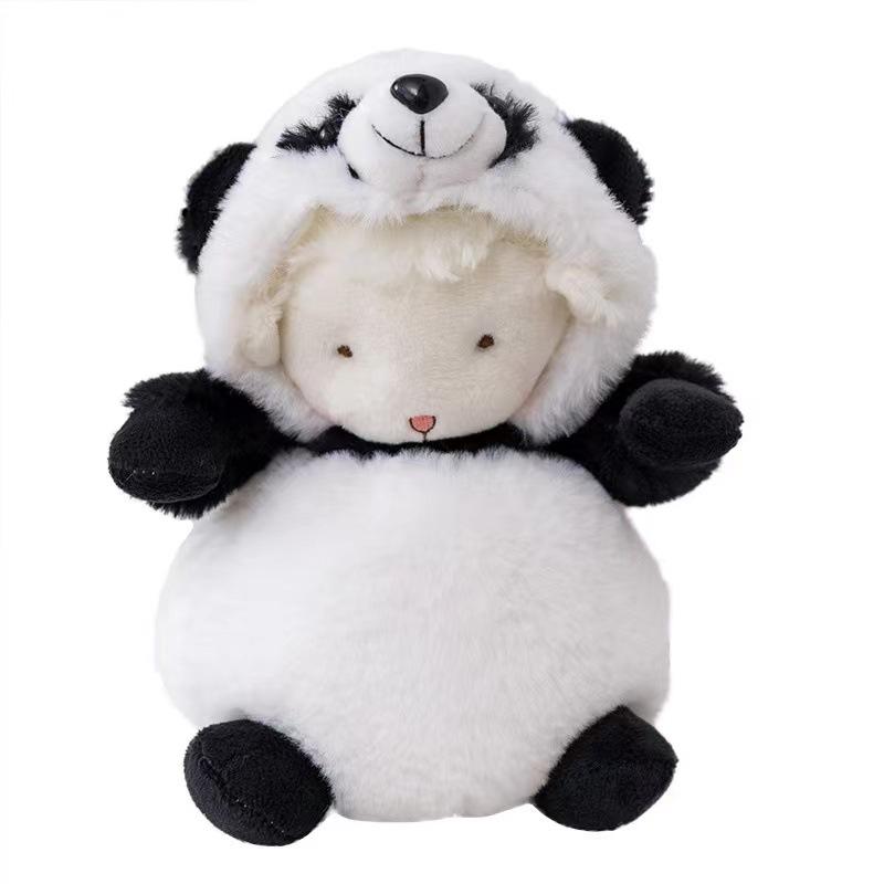 

Успокаивающая кукла-ягненок плюшевая игрушка милый продукт интернет-знаменитости превращенный в куклу-овечку подарок на день рождения женский about 25cm