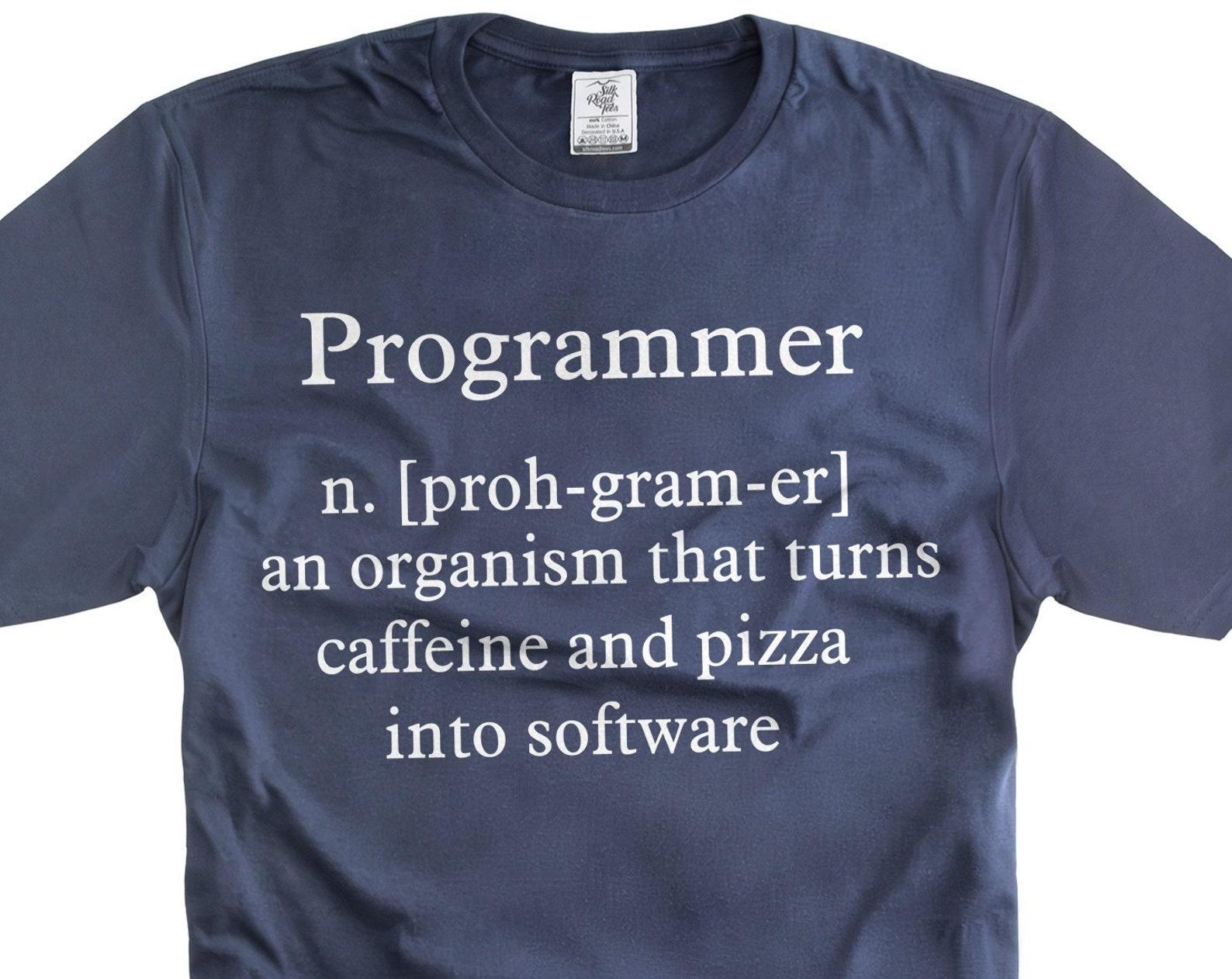 Funny Programmer Definition T-Shirt: Coding Gift S