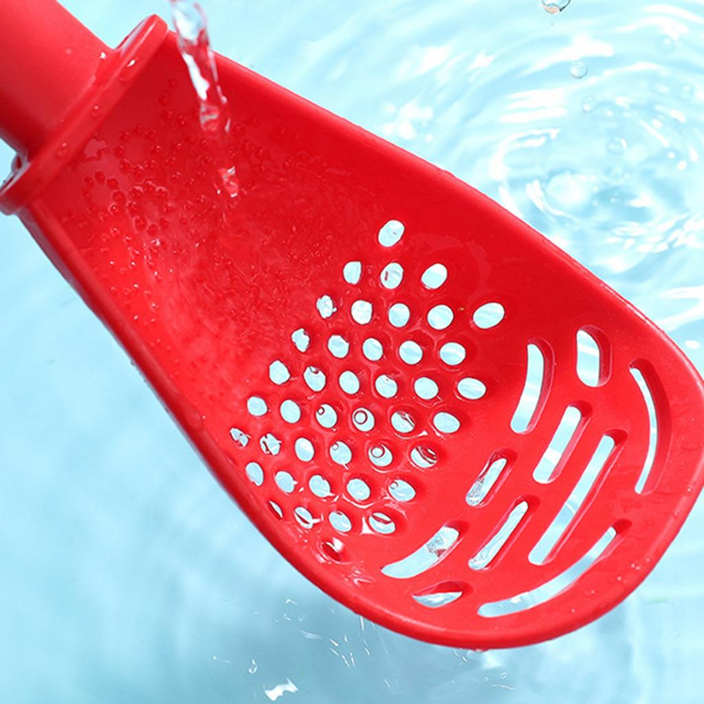 Multifunctional Cooking Spoon Strainer PP Household Colander Strainer Grater Masher
