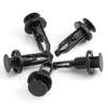 Car Fastener Clips for Toyota 30Pcs Black Plastic Push-type