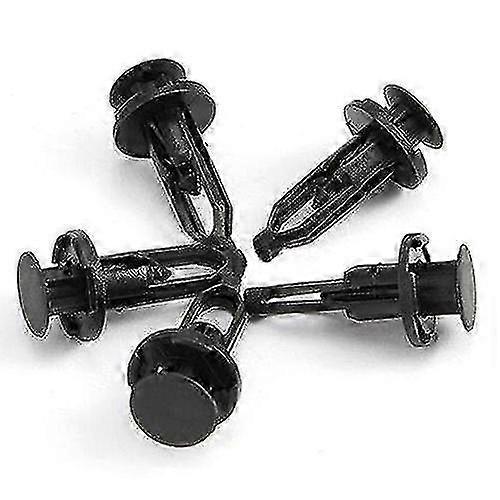 Car Fastener Clips for Toyota 30Pcs Black Plastic Push-type