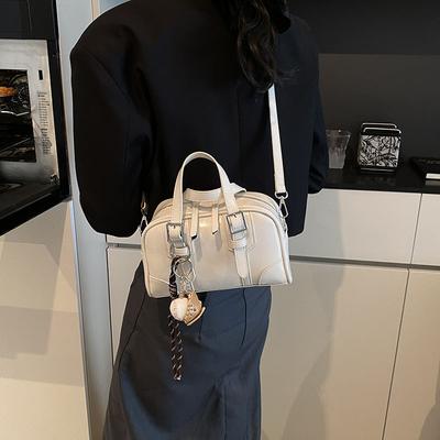 Trendige Textur beliebte Tasche Handtasche vielseitige Boston Damentasche Frühling Retro Unterarm Schultertasche Damentasche