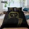 Home Living Luxury 3D Buddha Bedding Set Girls Duvet Cover Set Pillowcase Kids Bedding Set Queen and King EU/US/AU/UK Size