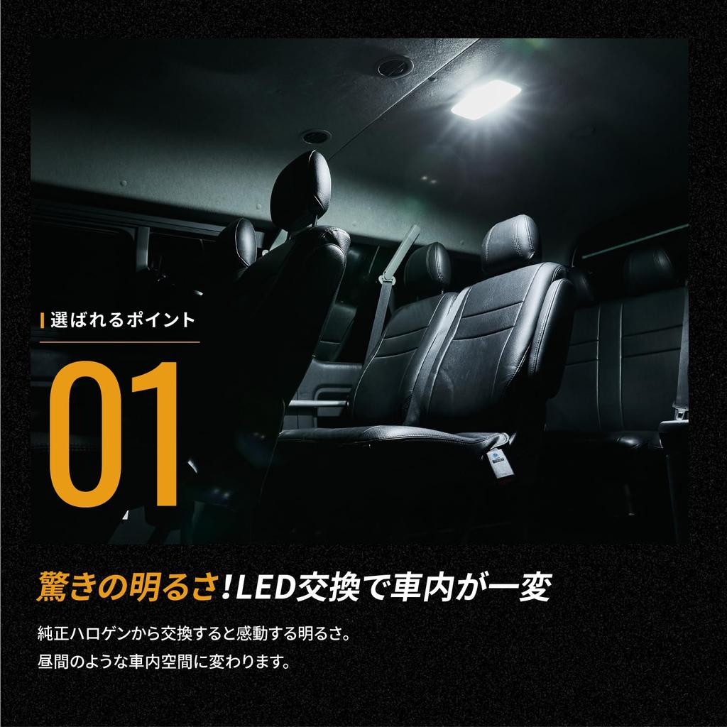 Takenous_Plus Takenous_Plus Room Lamp, Interior Light, Interior Light, LED Bulb, 12 V, 24 V,