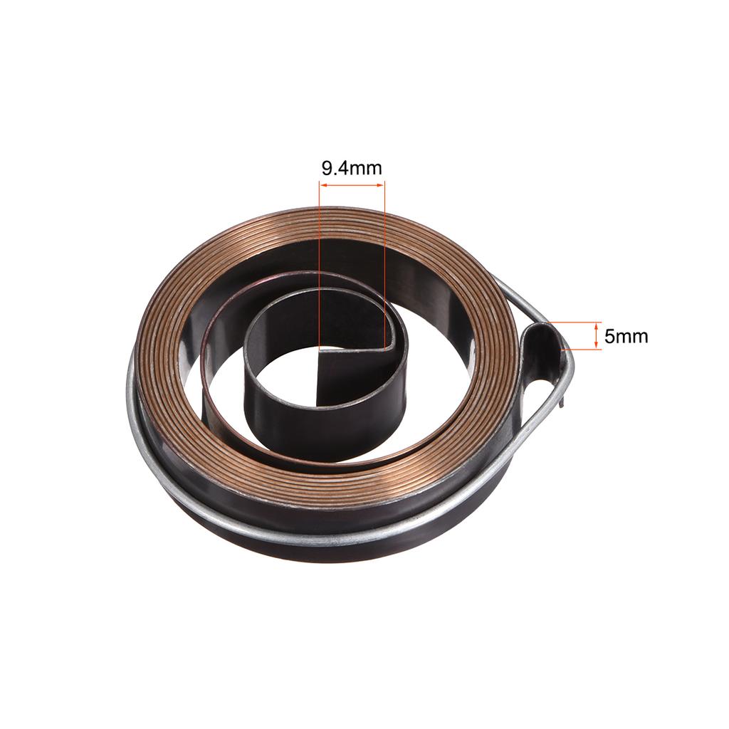 Molletta di Ritorno per Trapano a Colonna Molla del Mandrino Molla a Spirale di Ritorno dell'Alimentazione Assemblaggio Rivestimento Nero Espandi Lunghezza 680-1800mm Diametro Esterno Molla 34-66mm