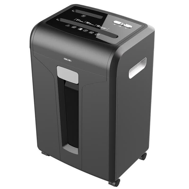 Deli Commercial Heavy-Duty Paper Shredder CN Plug (adapter Included)