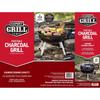 Tragbarer Holzkohlegrill 14,5 Zoll Tischgrill Kuppeldesign Verstellbare Luftschlitze Ideal Camping Tailgating Picknicks Einfache Reinigung