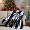 Bromwich Albion  Throws Blanket Flannel Blankets Plush for Couch Bed Gifts for Men Women Travel picnic blanket Christmas fan gifts