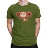 Cheburashka Helpless Man's TShirt Cheburashka Crewneck Short Sleeve Fabric T Shirt Funny Top Quality Gift Idea