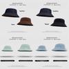 Fisherman Hat Large Size Cotton Sun Protection Wide Brim Summer Style For Casual Wear