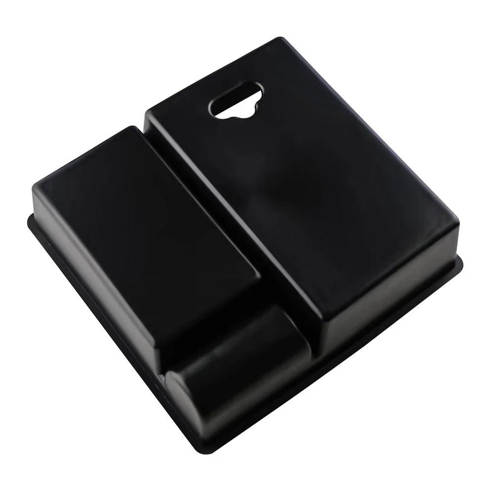 For Toyota Hilux 2004- – Center Armrest Storage Box, Interior Console Organizer Tray Car Accessories