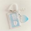 Love Transparent Photocard Holder Ins Photo Sleeves Card Holder Idol Kpop Photo Protector Bus Card Student Stationery Supplies
