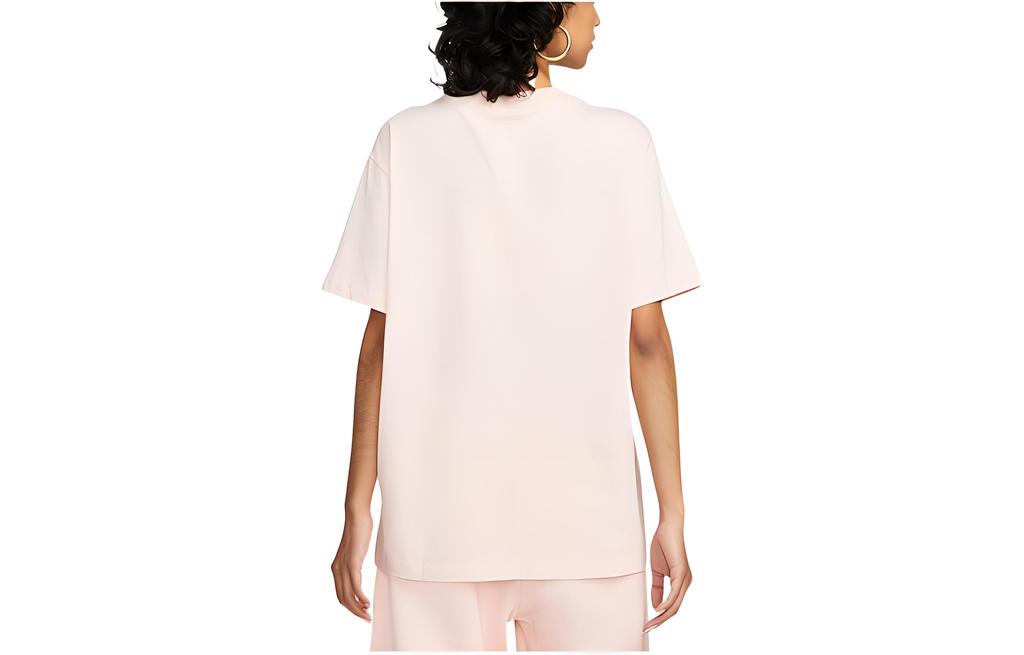 Nike Sportswear Essentials Drop Shoulder Sleeve T Shirt Women's Pink DN5698-610