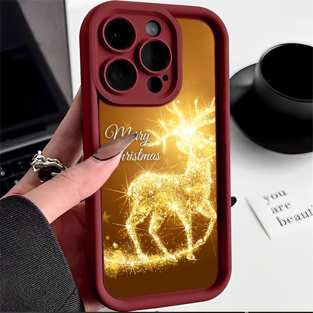 

Чехлы для телефонов Ae121 Merry Christmas Santa design art для Samsung A54 A05 A55 A53 A15 S23 S24 Ultra S25 Plus A35 S20 FE Angel Eye Ladder Protective Cover Samsung S24 FE