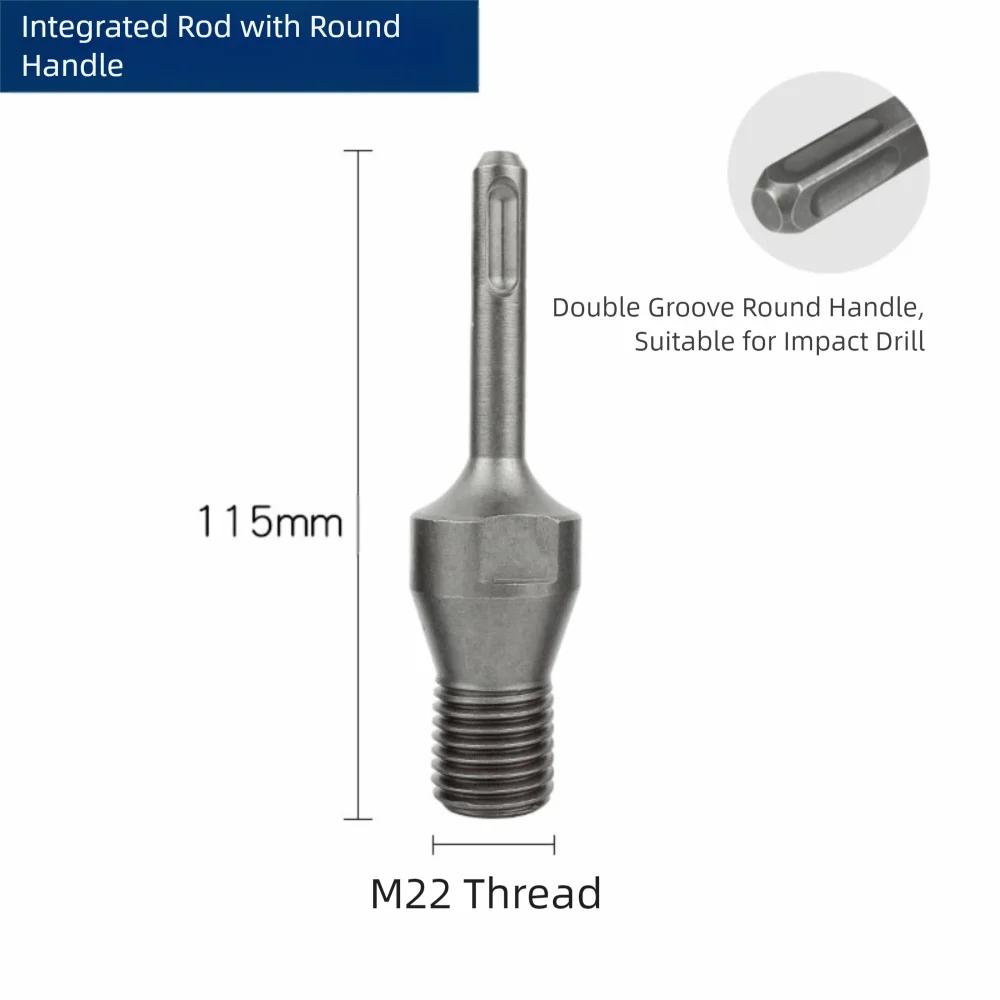 Portable M22 Diamond Drill Bit Adapter Connectors Screw Thread Durable Electric Drill Converter Drill Adapter Power Tool Part