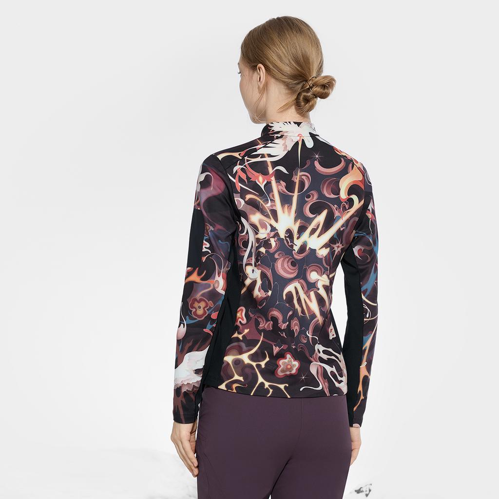 New FILA T Shirt Women's All Over Print A11W447208FZA