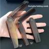 Portable Folding Comb Mini Travel Comb For Men Women Pocket Hair Styling