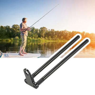 Aluminum Fishing Snag Bars Fishing Rod Connector for Bite Alarm Easy Installation Angling Supplies Stick Snag Bars Ears