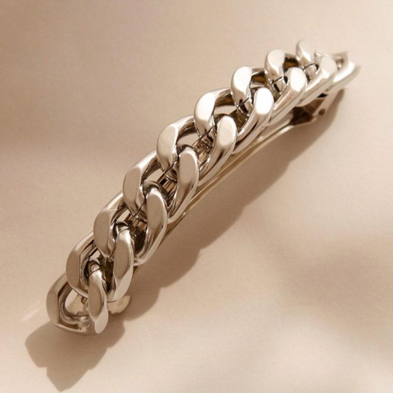J.Lauren Metal Clip Chain Arch-shaped Auto Hair Pin H01154