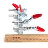 1/2PCS GH-301AM Quick Release Toggle Clamp 45KG 99Lbs Clamping Force Push-pull Clamps Plunger Stroke Hand Tool Vertical Type
