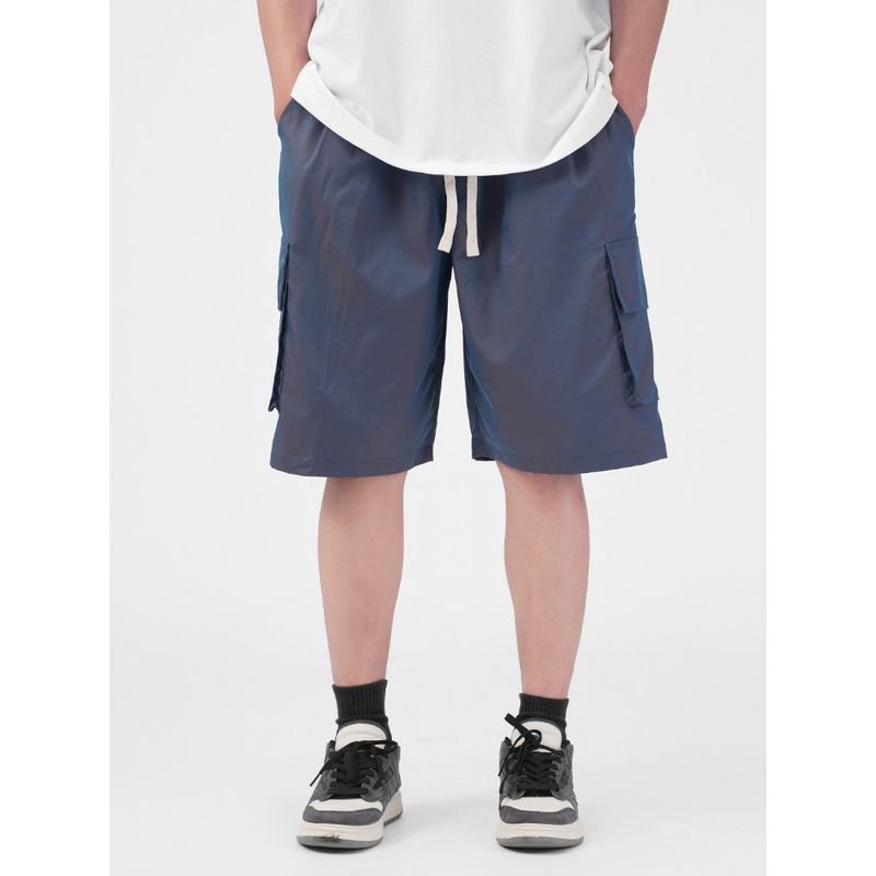 Wassup Heods Trendy Brand Large Pocket Cargo Shorts Men's Summer American Style Loose Sports Straight-Leg Five-Point Casual Pants