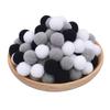 100Pcs 15-25mm Colorful Pompoms DIY Dolls Garment Handmade Material Soft Fluffy Pom Poms Ball For DIY Kids Toys Accessories