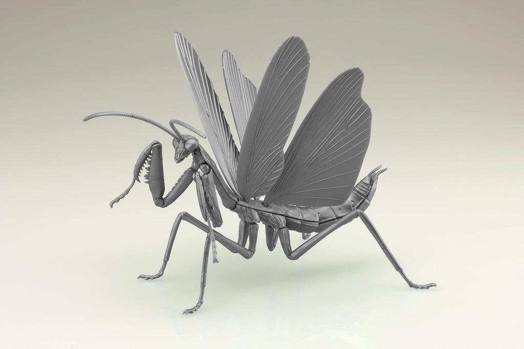 Free Research Series Kreaturen Riesen Gottesanbeterin Plastikmodell Nr.23 EX-4 (Metallic Silber)