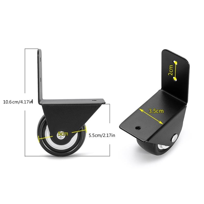 1 Pair Practical Suitcases Wheels Replacement Spare Castor for Luggages Accessories Replace Wheel Easy Install