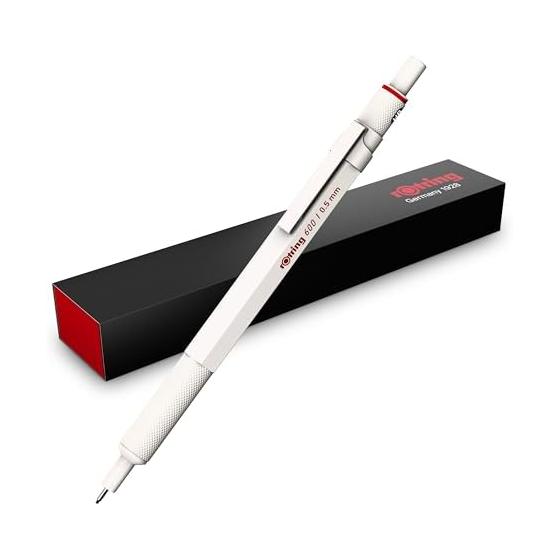 Механический карандаш Rotring 600, 0,5 мм, жемчужно-белый