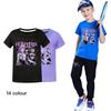 5105 Kids Girls Boys Rumi Mira Zoey Print Casual Cotton Short Sleeves T-Shirt