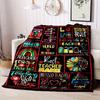 Teacher Appreciation Home Customize Your Name Blankets Comfortable Soft Lightweight Allseason Multipurpose Blanket For Picnic Sofa Office Bed Living