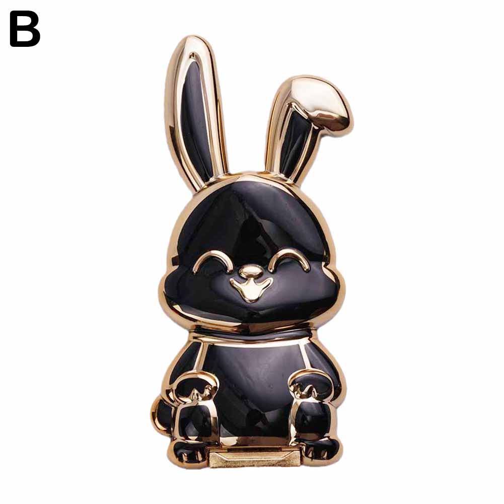 3D Králíček Držák Stojan Pouzdro na Telefon Pro iPhone 14 13 12 11 Pro Max Roztomilý Zajíček Držák na Prst Skládací Univerzální Stojan Držák