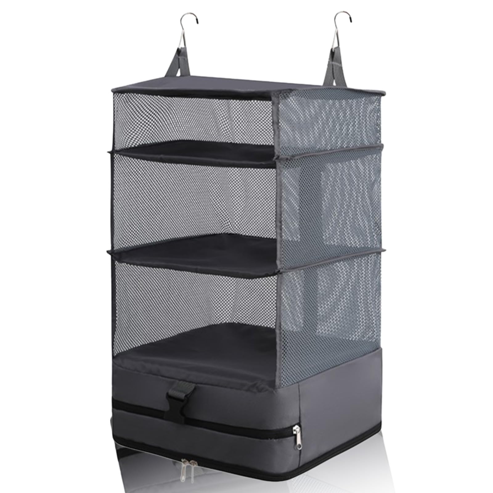 

YKK Zipper Closer Storage Inner Bag Дорожная сумка Подвесная сумка YKK Compression Travel Business Trip Дорожная сумка Упаковка Lightweight Adopts серый