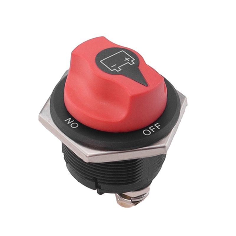 

Portable 200A Car Battery Switch Disconnecter Power Isolator Cut Off Switch Kit For Truck Car Motorcycle Boat Replacement Access