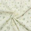Reiner Baumwolle Weicher Doppellagiger Kreppstoff Kleinblumig Bedruckt zum Nähen von Pyjamas Hauskleidung Decken Handgemachte DIY Stoffe