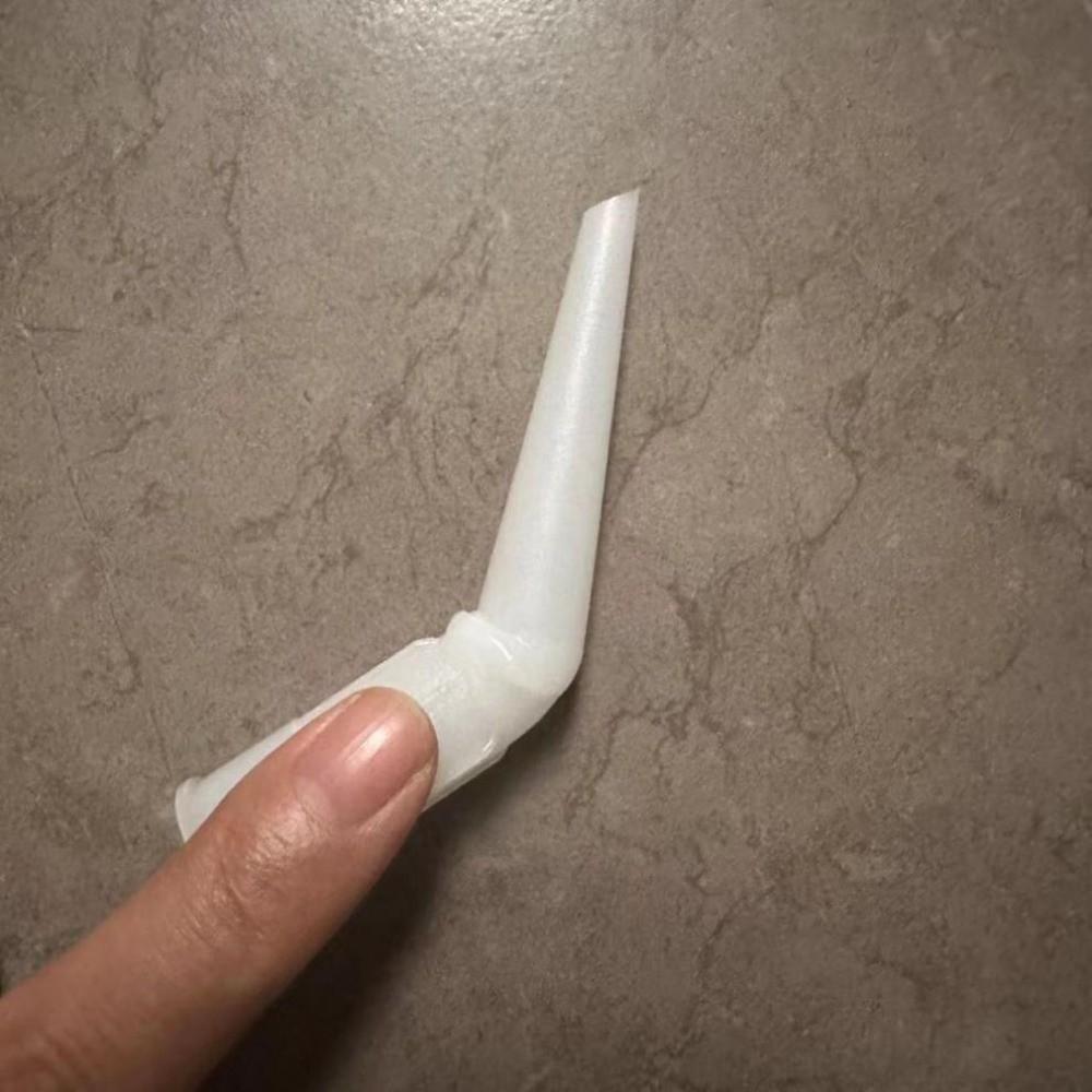 Versatile Caulking Nozzles Standard Fit Plastic Caulk Nozzles  Tile Floor Sealing