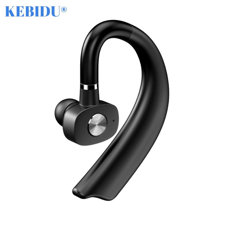 ZY-10 1 To 2 Bluetooth5.0 Wireless Earhook Earphone with Mic Handsfree Noise Reduction Stereo Headphones for Samsung iPhone Xiaomi Phone